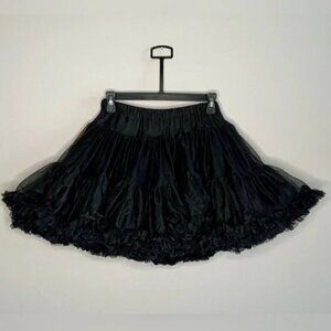 Vintage Sam’s Black Petticoat Skirt XL Made in USA – Rockabilly Crinoline